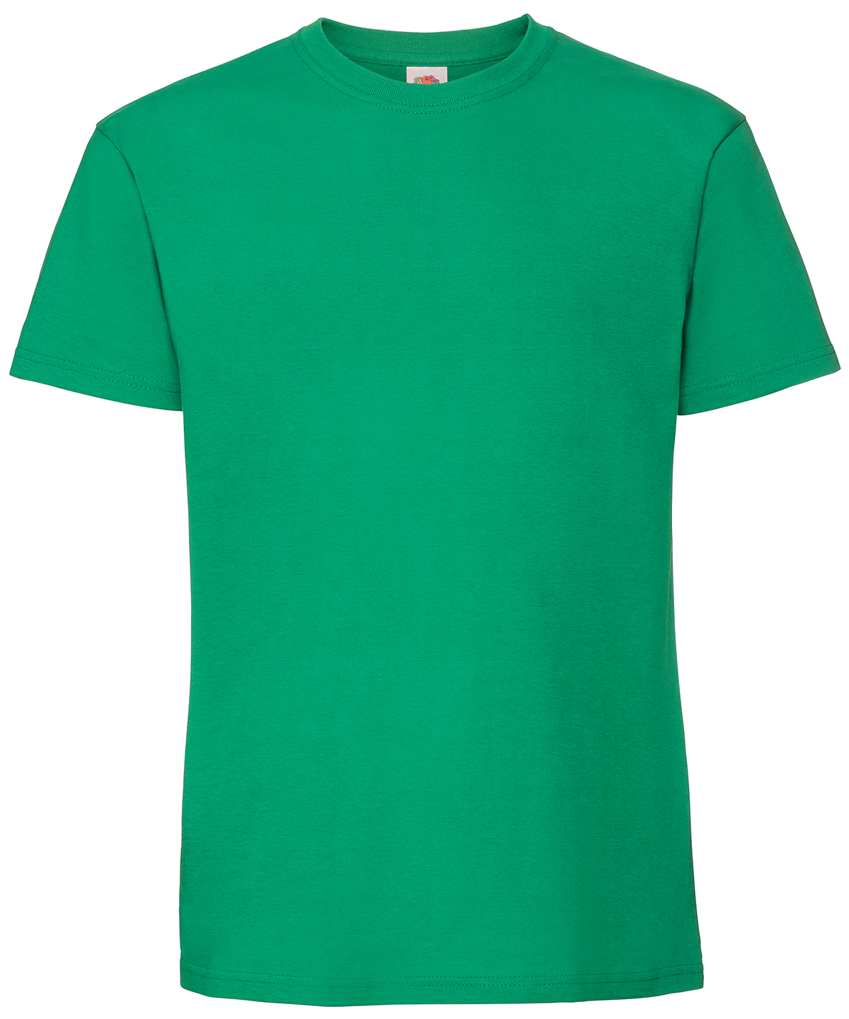Iconic 195 ringspun premium T - Kelly Green