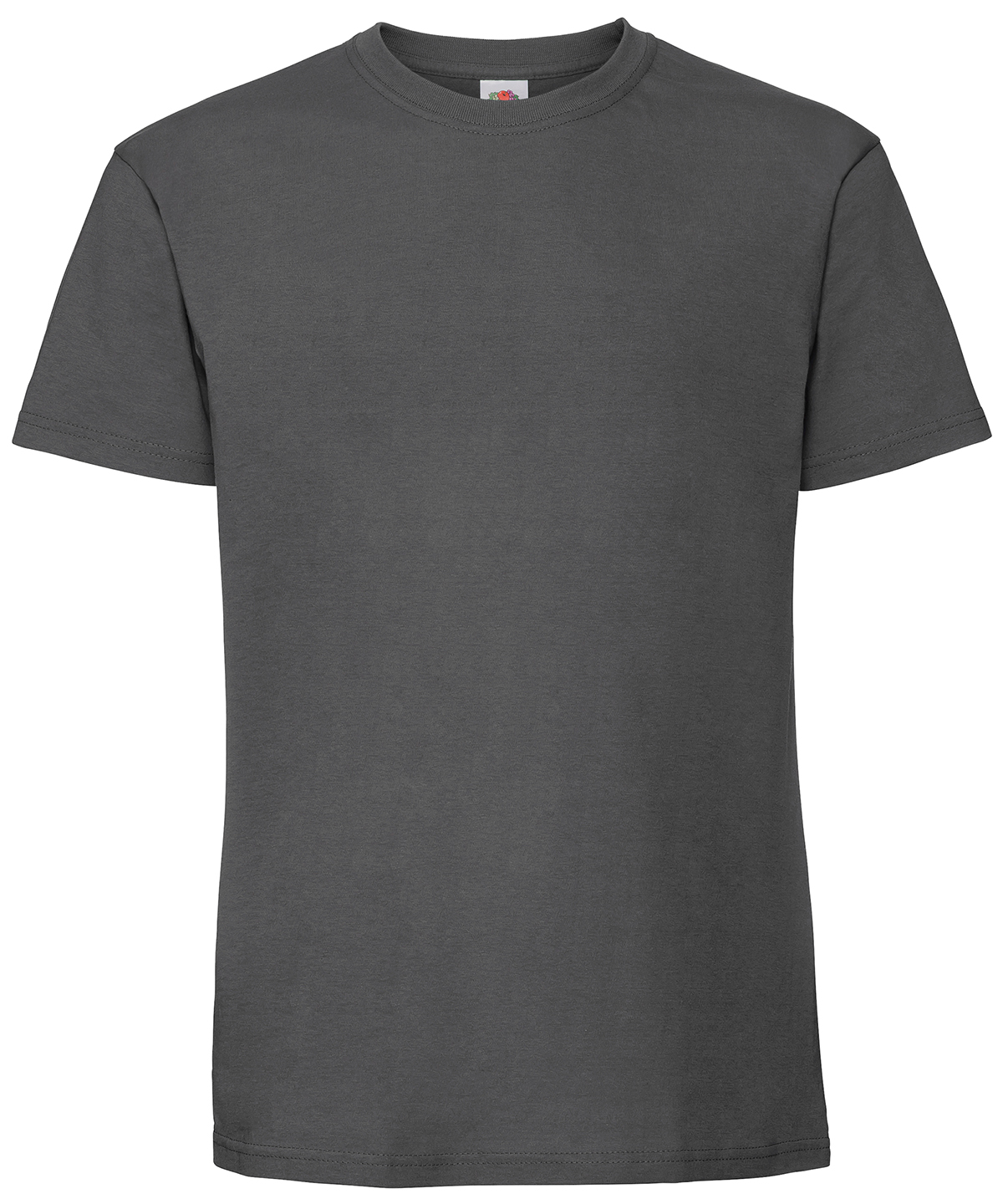 Iconic 195 ringspun premium T - Light Graphite
