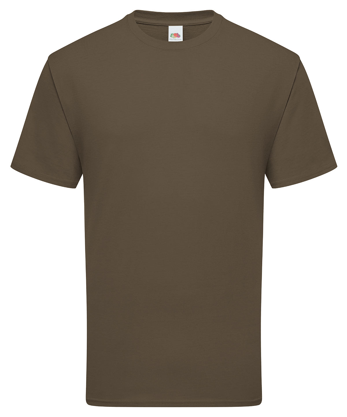 Iconic 195 ringspun premium T - Truffle