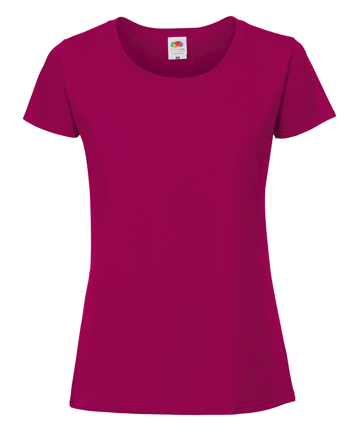 Women's Iconic 195 ringspun premium t-shirt - Cranberry