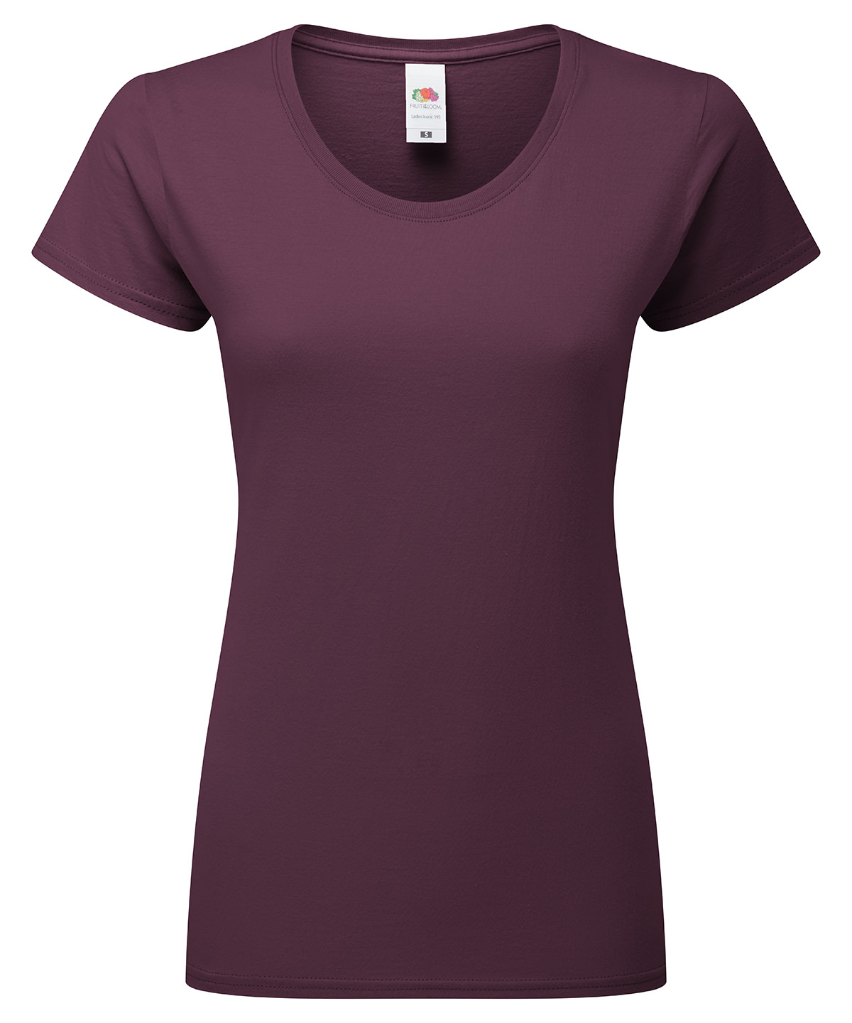 Women's Iconic 195 ringspun premium t-shirt - Dark Plum