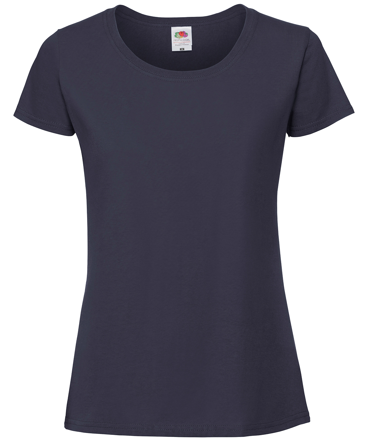 Women's Iconic 195 ringspun premium t-shirt - Deep Navy