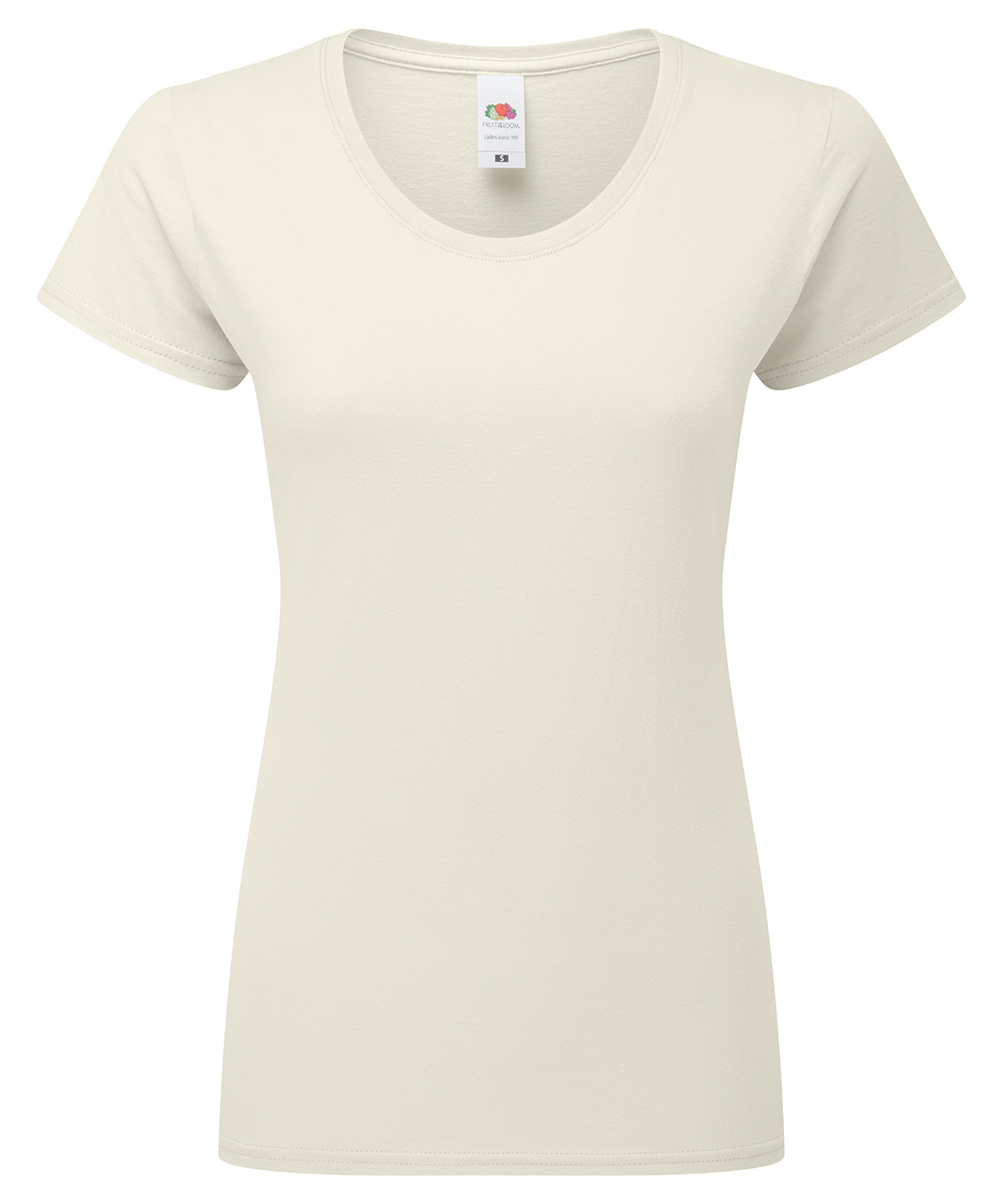 Women's Iconic 195 ringspun premium t-shirt - Natural