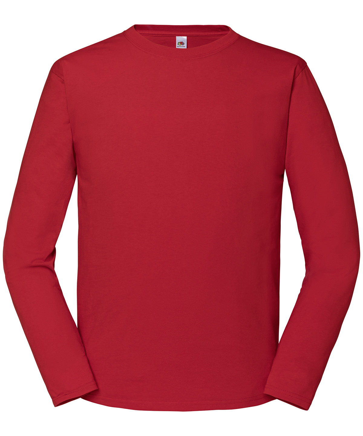 Iconic 195 ringspun premium long sleeve T - Red