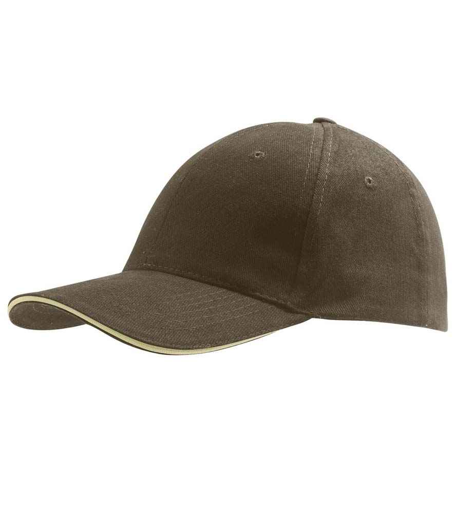 SOL'S Buffalo Cap - Army/Beige