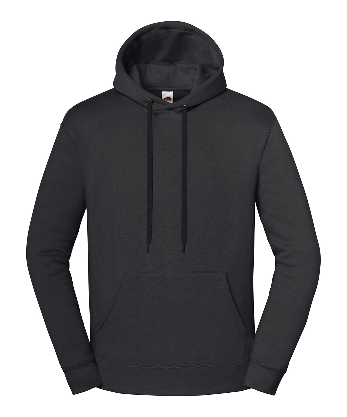 Iconic premium hooded sweat - Light Graphite