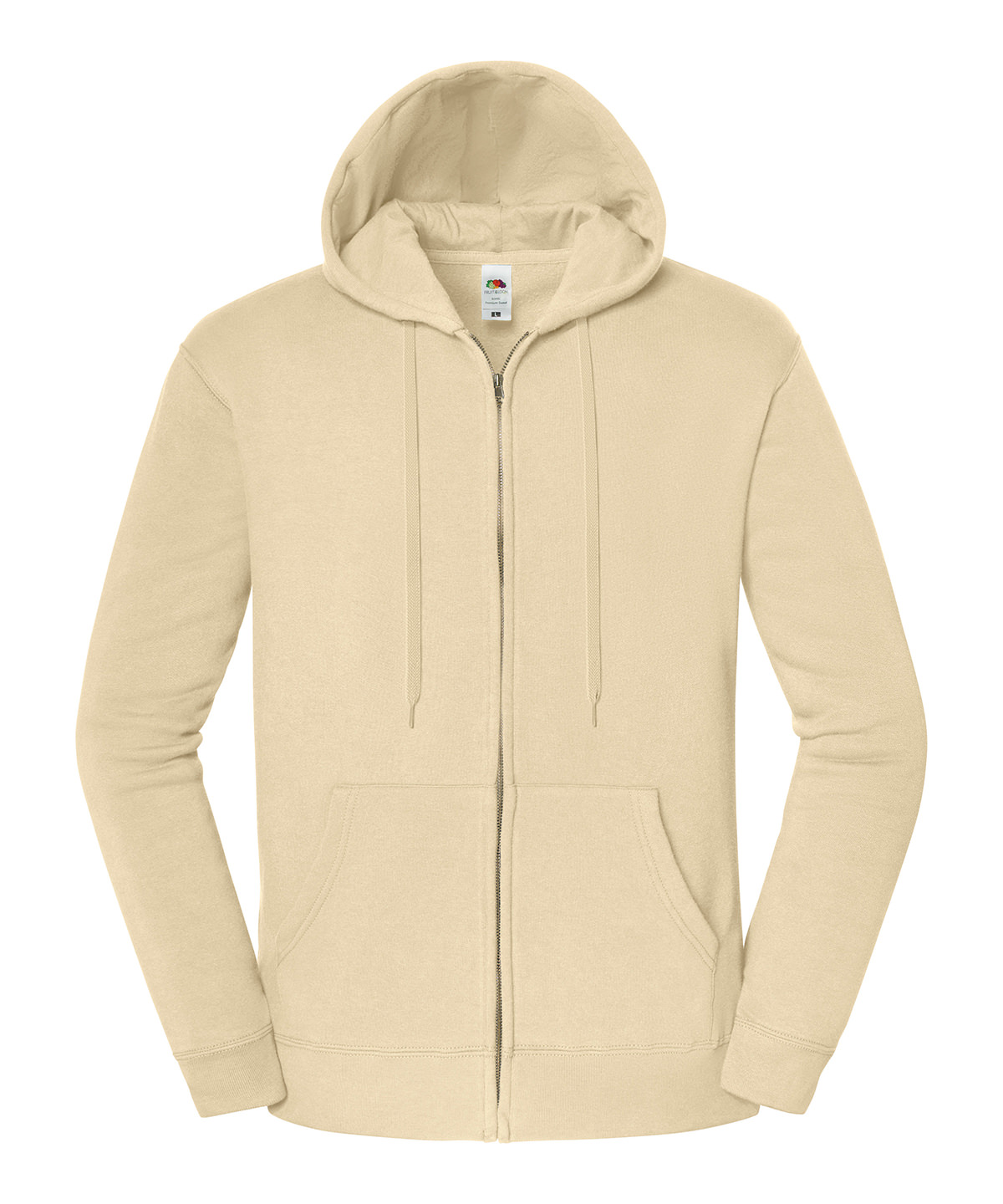 Iconic premium hooded sweat jacket - Desert Sand