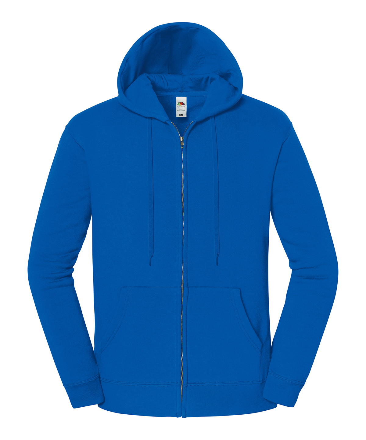 Iconic premium hooded sweat jacket - Royal Blue
