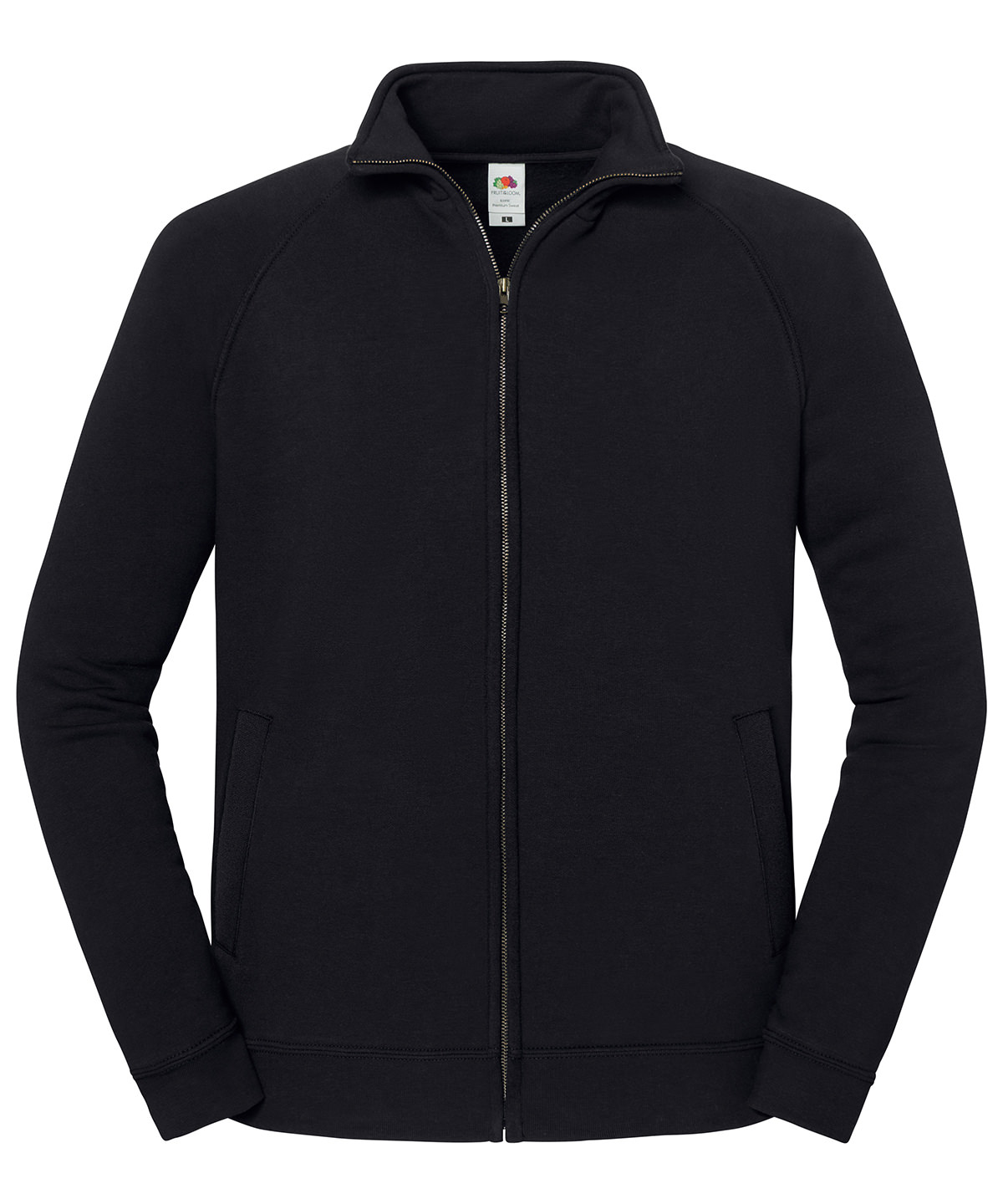 Iconic premium sweat jacket - Black