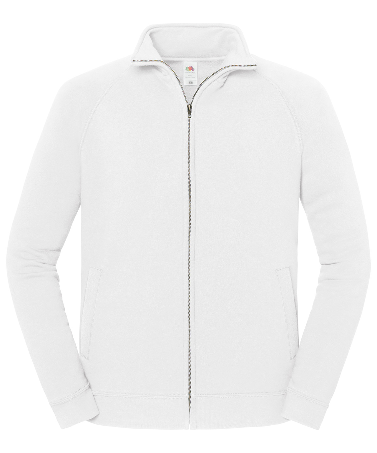 Iconic premium sweat jacket - White