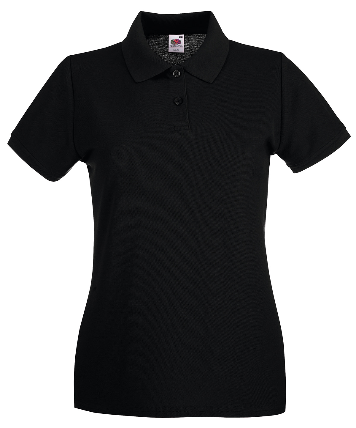 Women's premium polo - Black