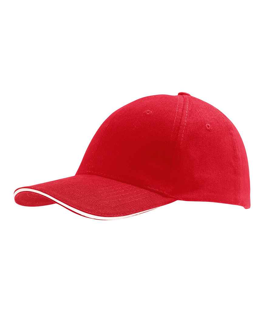 SOL'S Buffalo Cap - Red/White