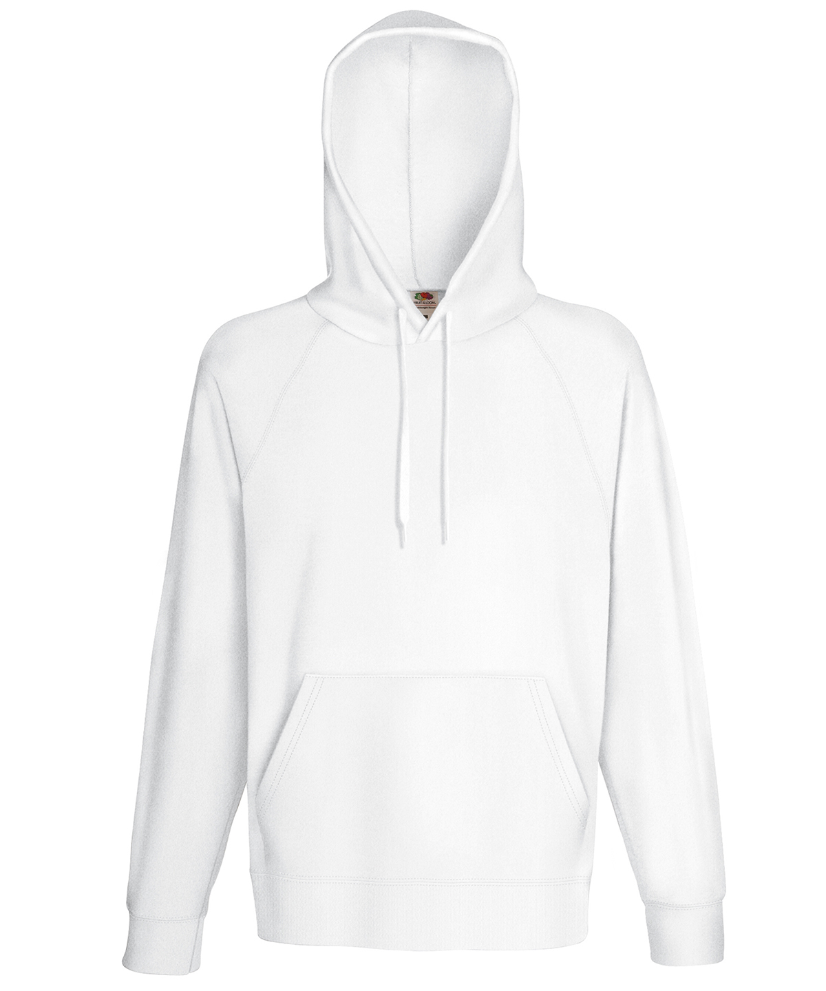 Lightweight hooded sweatshirt - White