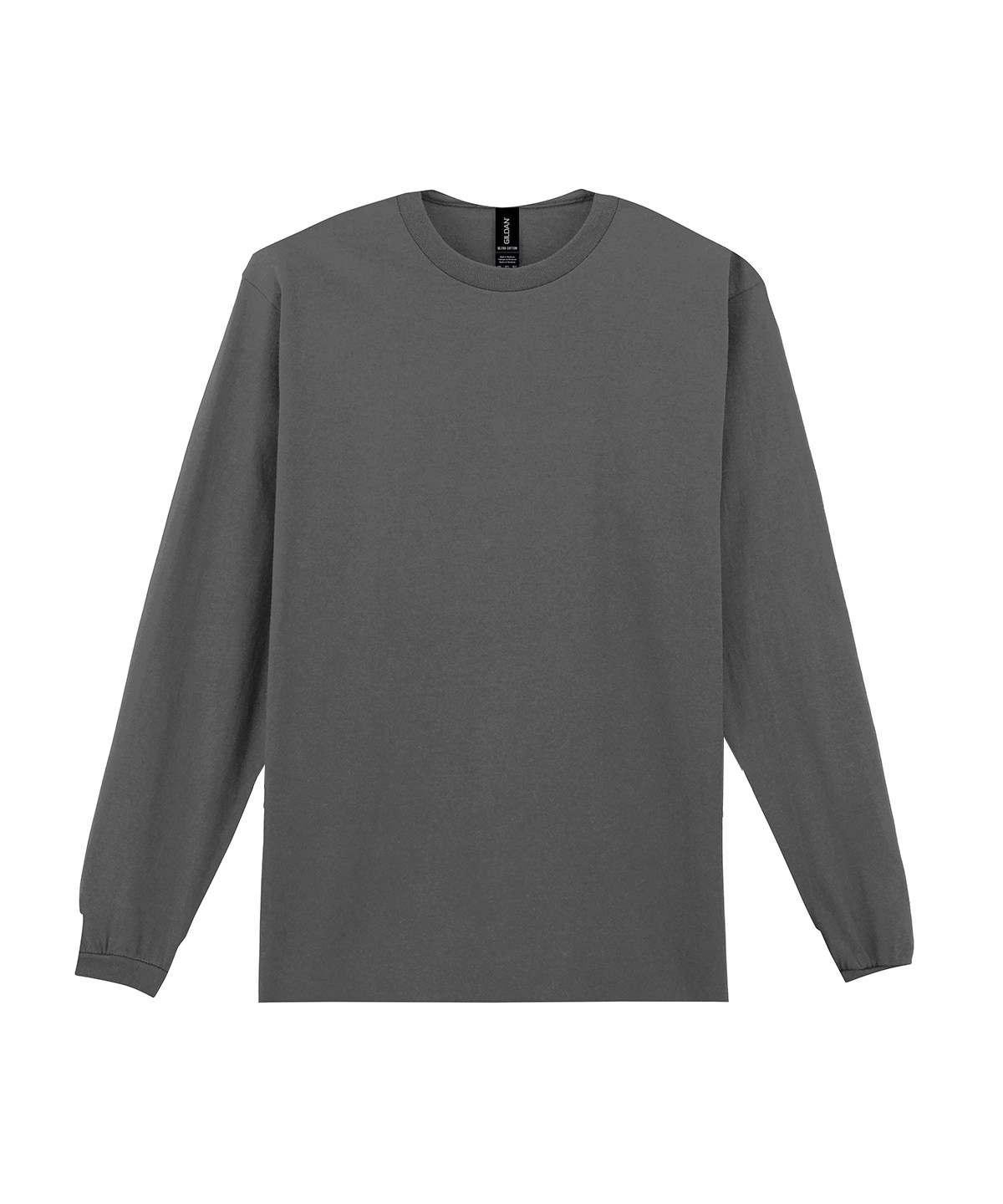 Ultra Cotton™ adult long sleeve t-shirt - Charcoal