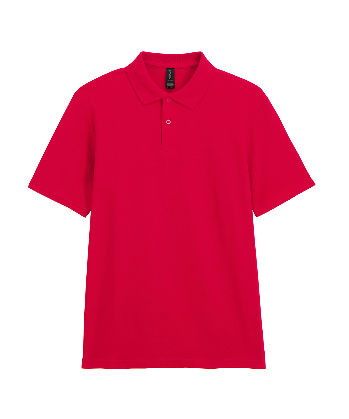 Softstyle™ adult double piqué polo - Red