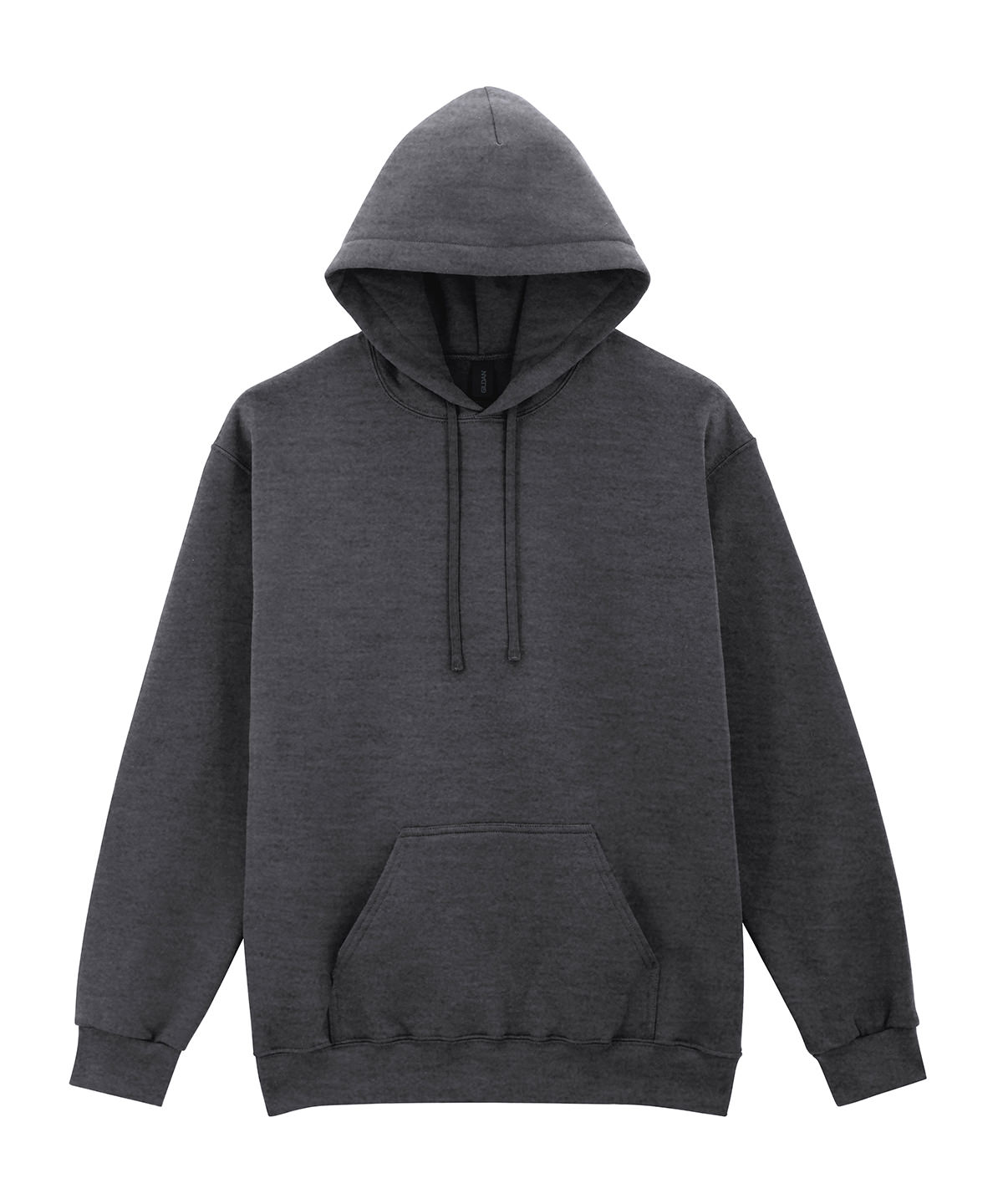 Softstyle™ midweight fleece adult hoodie - Heather Black