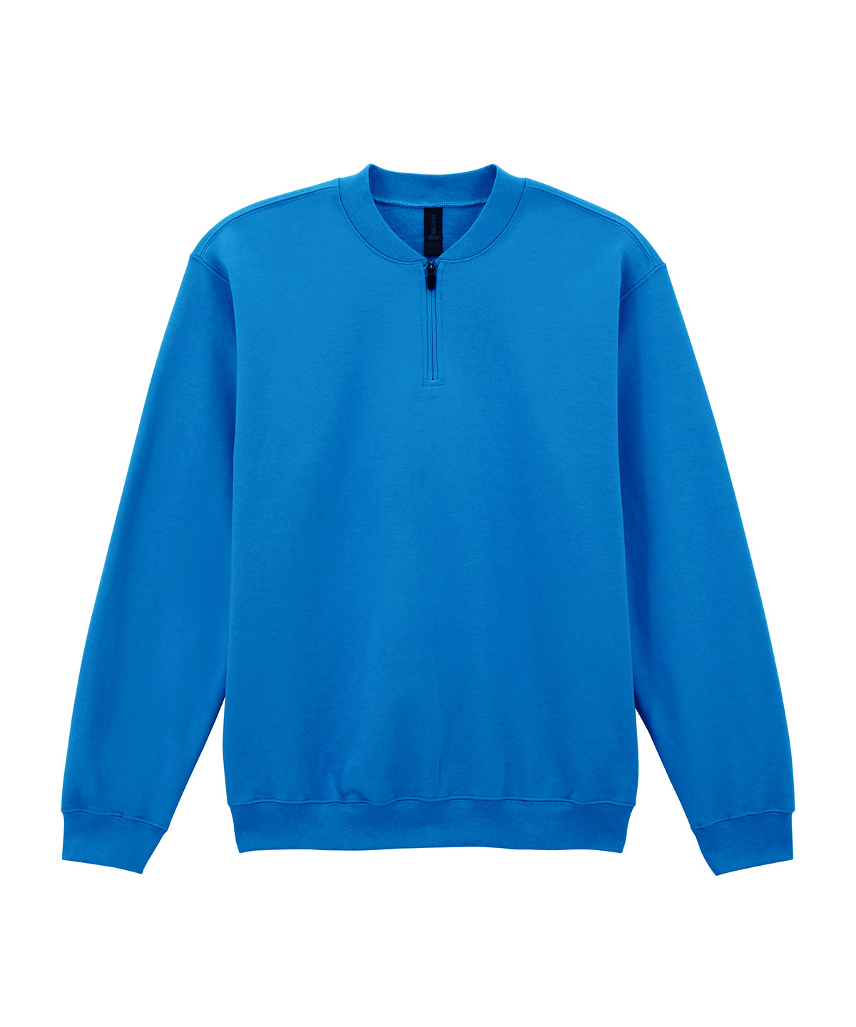 Softstyle™ midweight adult fleece 1/4-zip sweatshirt - Royal