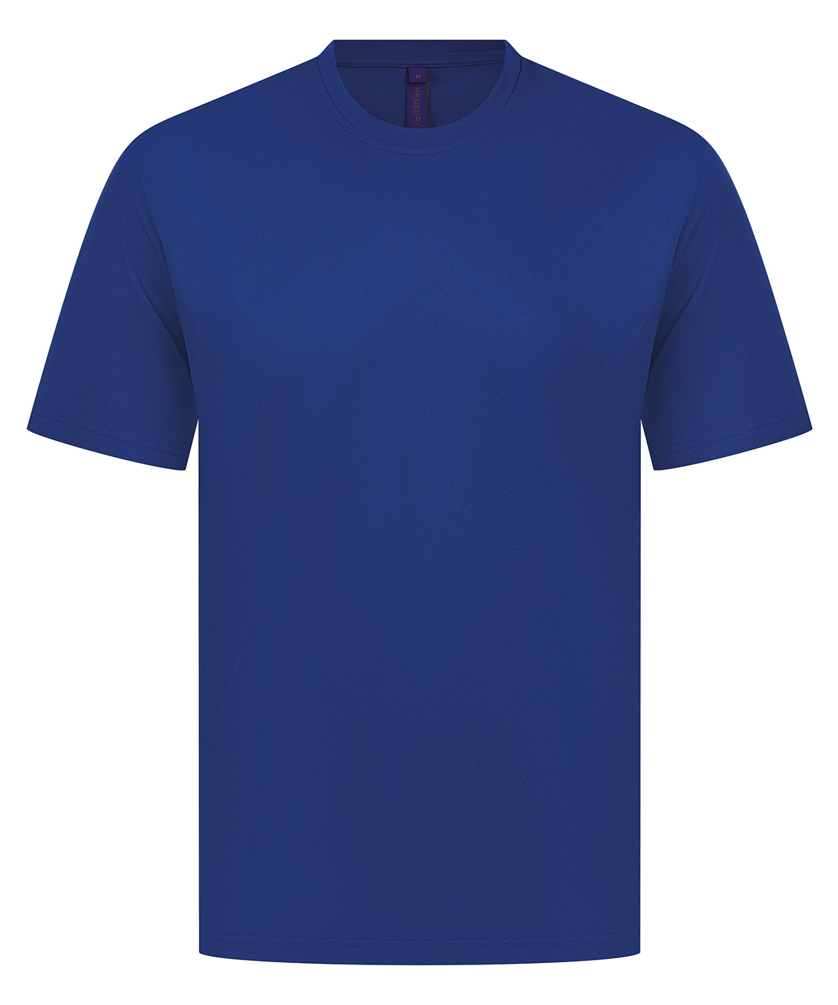 Henbury Unisex Coolplus® Wicking Piqué T-Shirt - Royal