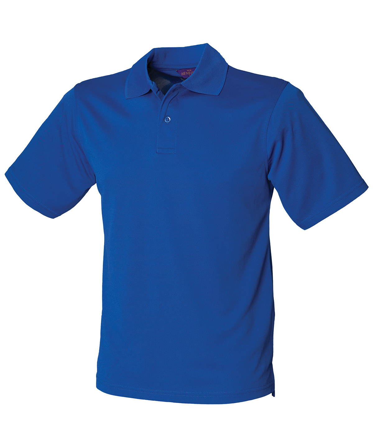 Henbury Coolplus® Wicking Piqué Polo Shirt - Royal