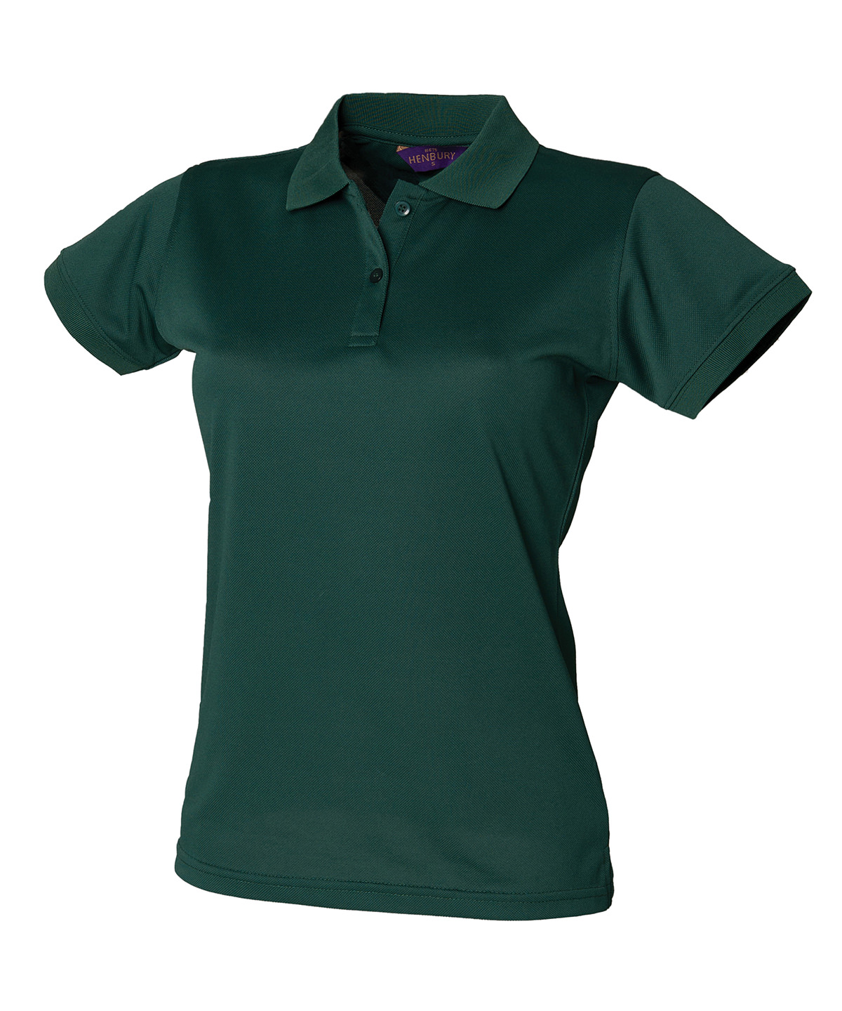 Henbury Ladies Coolplus® Wicking Piqué Polo Shirt - Bottle
