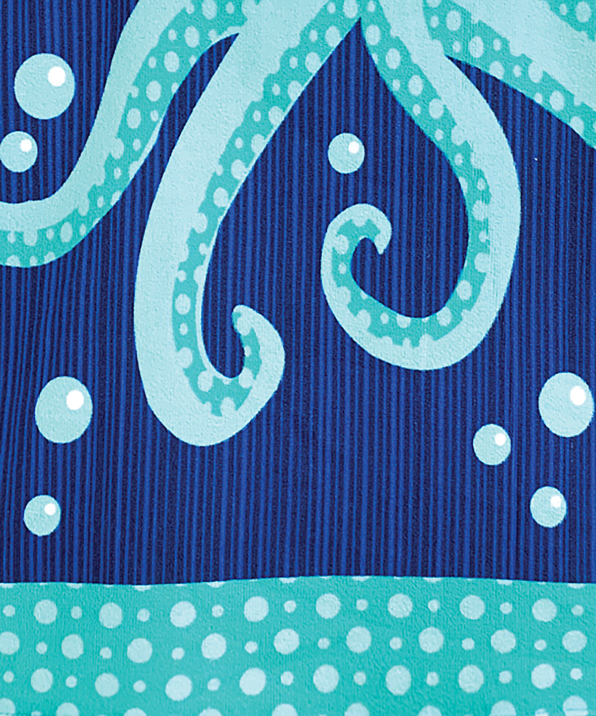 Kids microfibre changing robe - Octopus