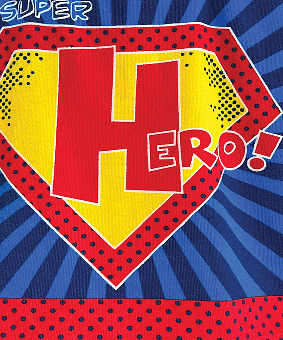 Kids microfibre changing robe - Super Hero
