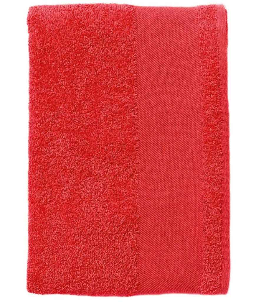 SOL'S Island 70 Bath Towel - Red