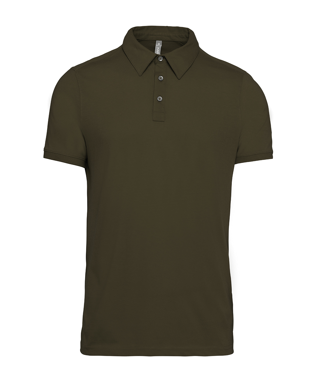 Kariban Jersey Polo Shirt - Light Khaki