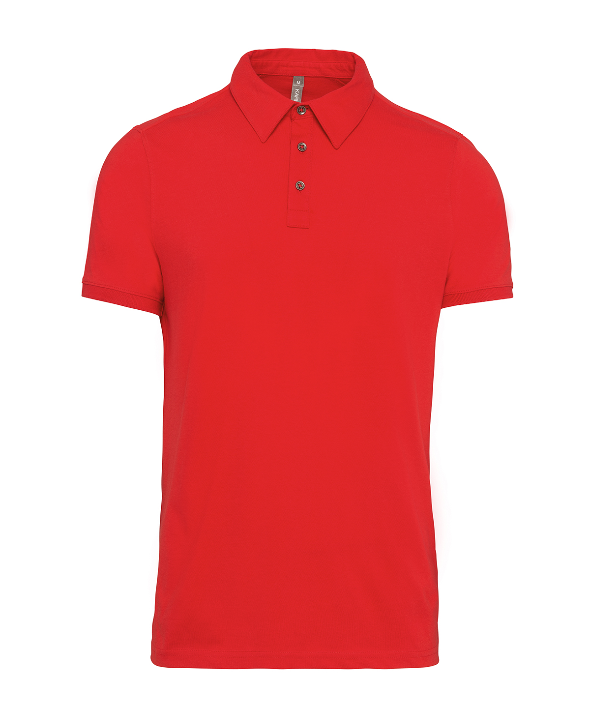 Kariban Jersey Polo Shirt - Red
