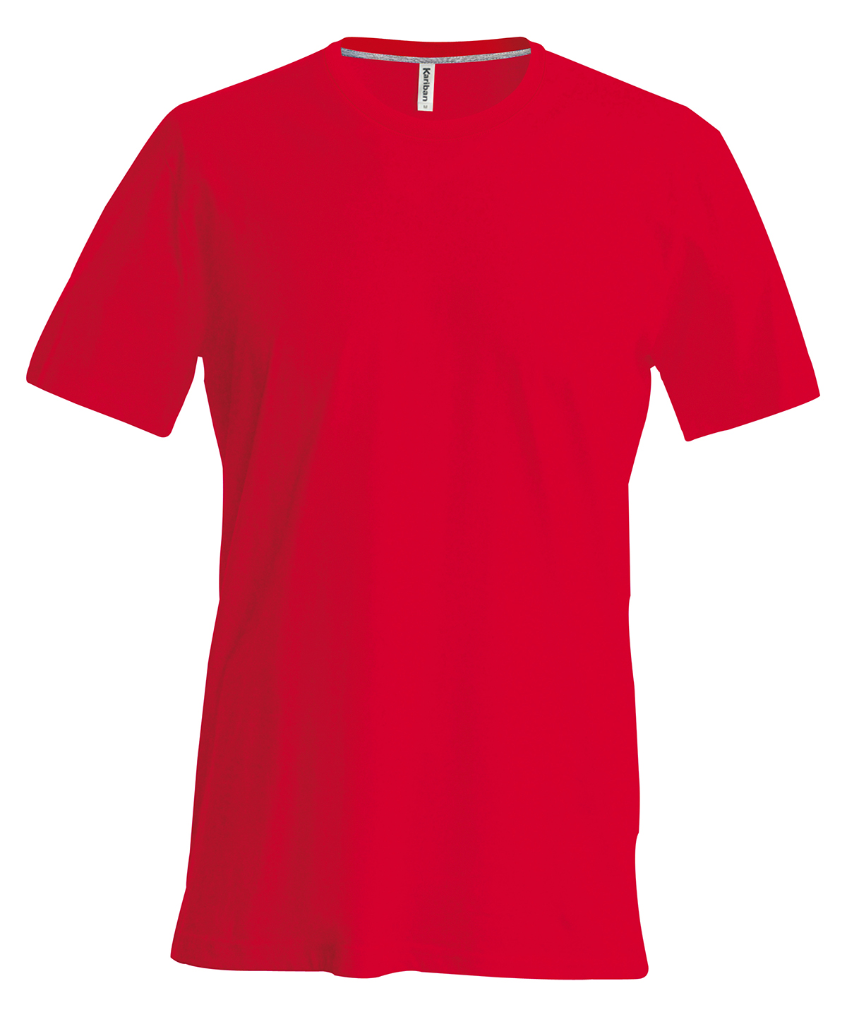 Kariban Crew Neck T-Shirt - Red