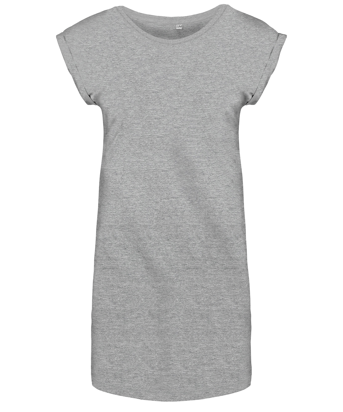 Kariban Ladies T-Shirt Dress - Light Grey Heather