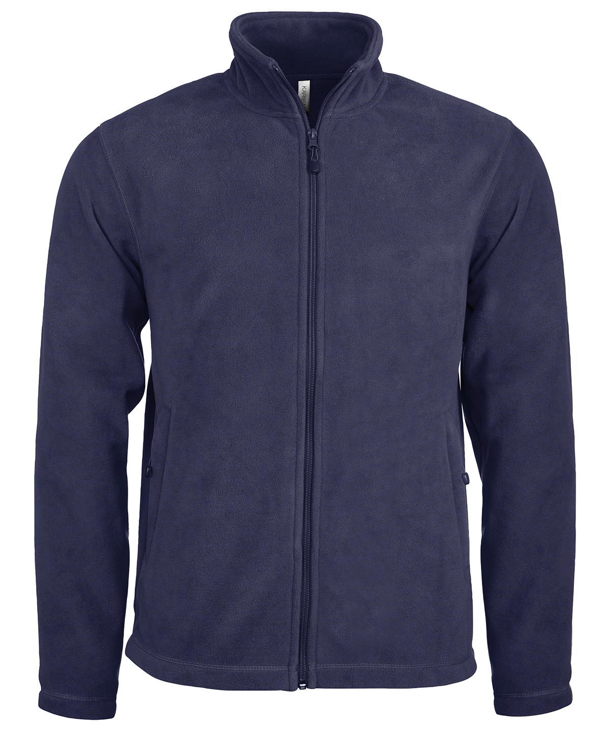 Zip-through microfleece jacket - Navy