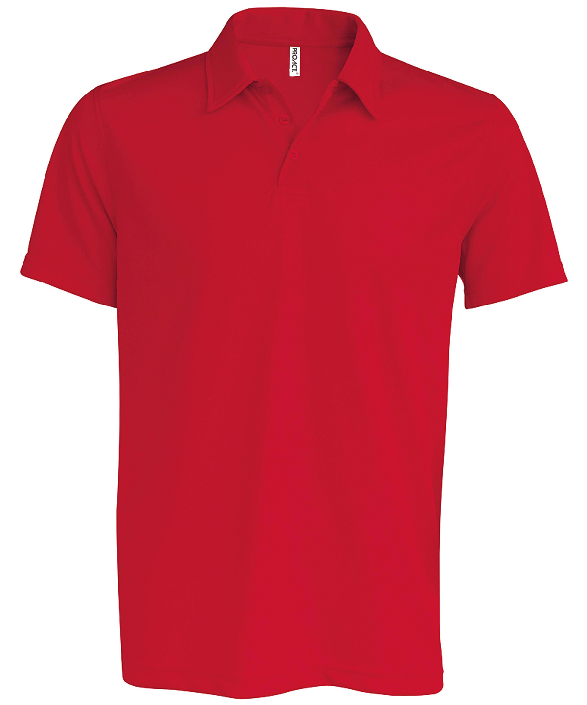 Men's short-sleeved polo shirt - Red