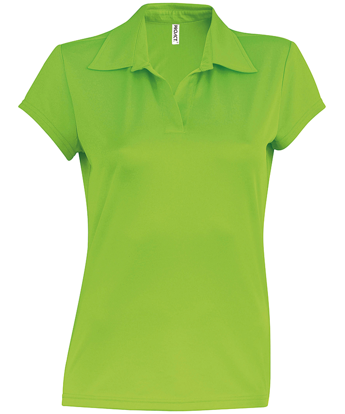 Ladies' short-sleeved polo shirt - Lime