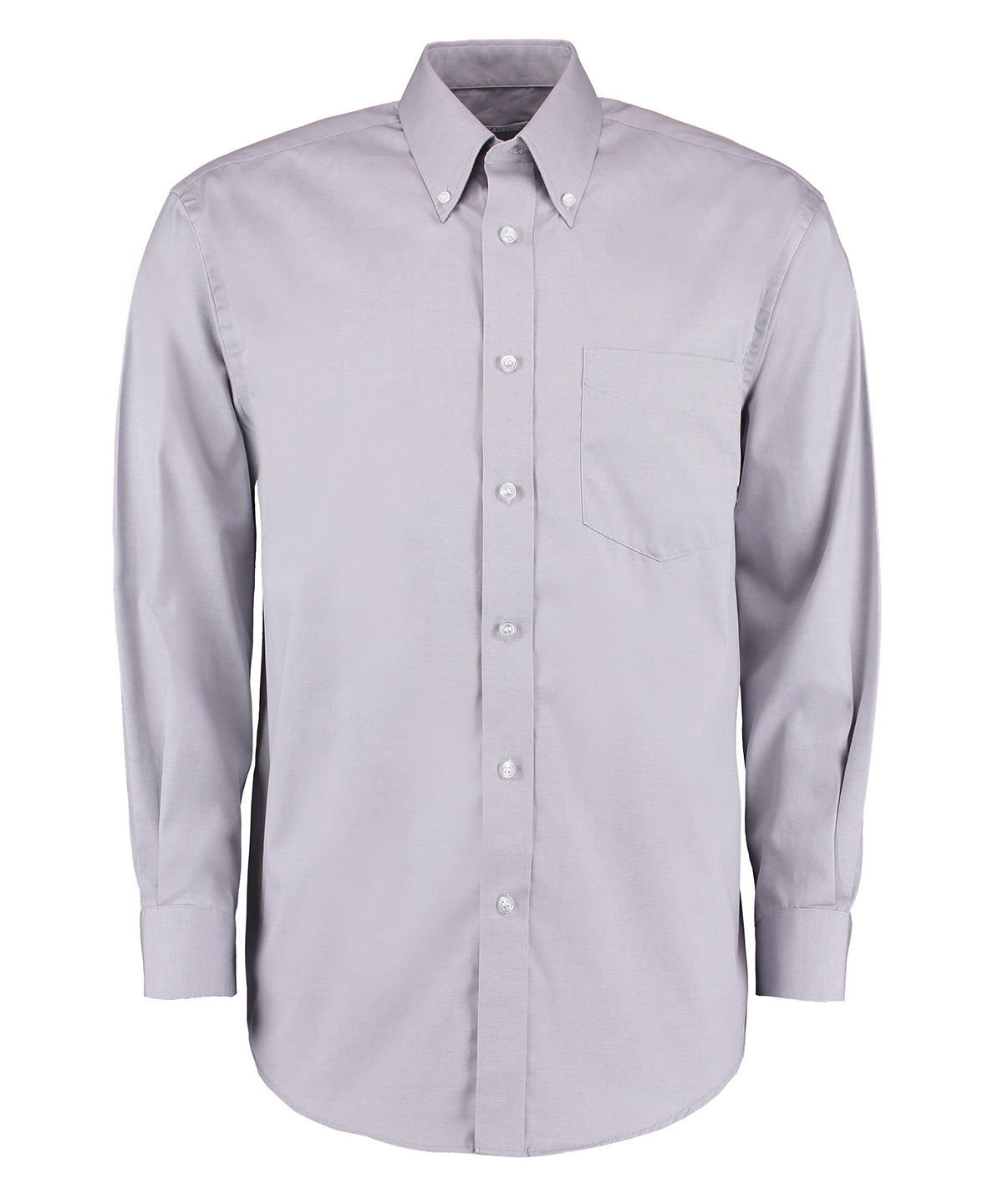 Corporate Oxford shirt long-sleeved (classic fit) - Silver Grey