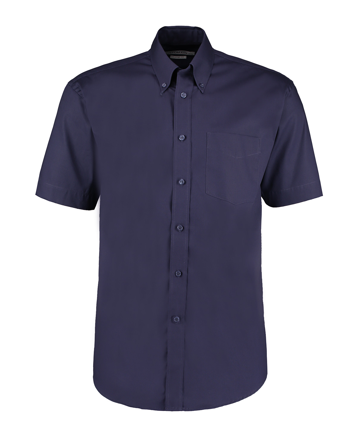 Corporate Oxford shirt short-sleeved (classic fit) - Midnight Navy