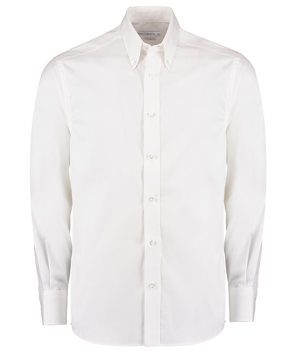 Premium Oxford shirt long-sleeved (tailored fit) - White