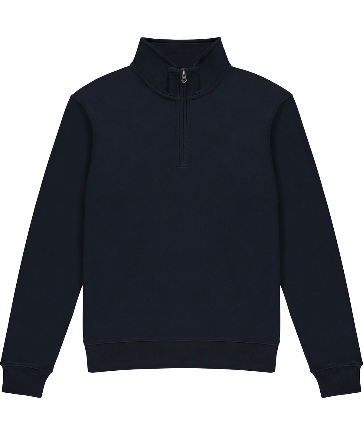 Regular fit ¼-zip sweatshirt - Navy