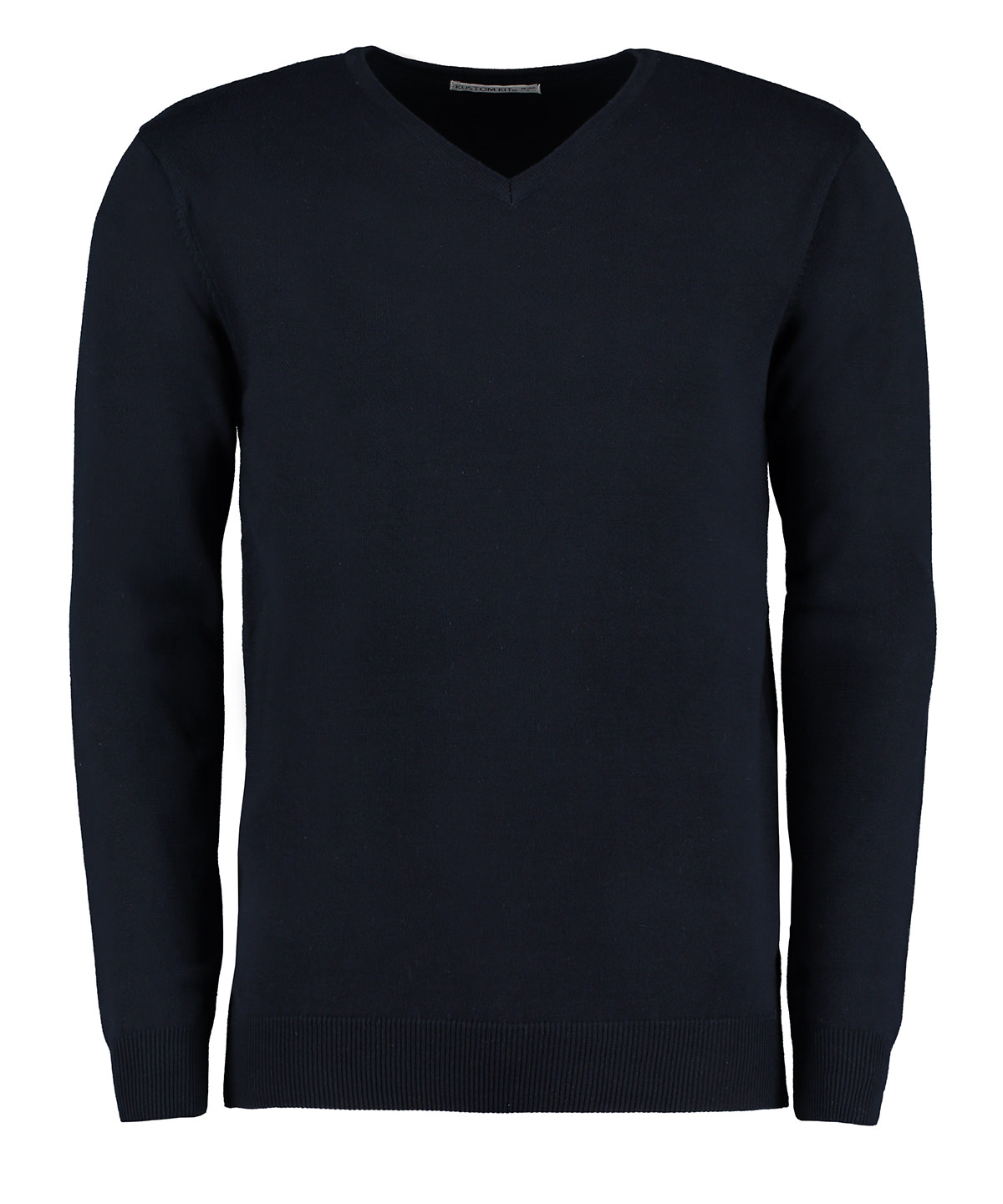 Arundel v-neck sweater long sleeve (classic fit) - Navy