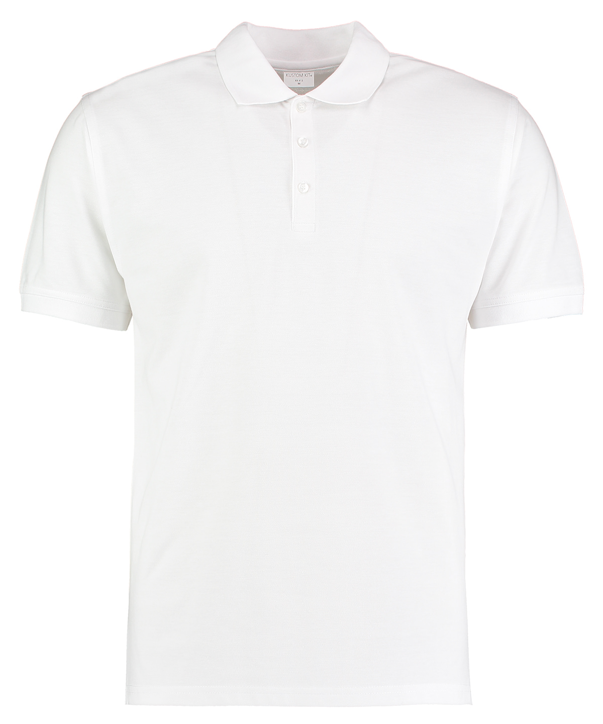 Klassic polo short sleeved Superwash® 60ºC (slim fit) - White