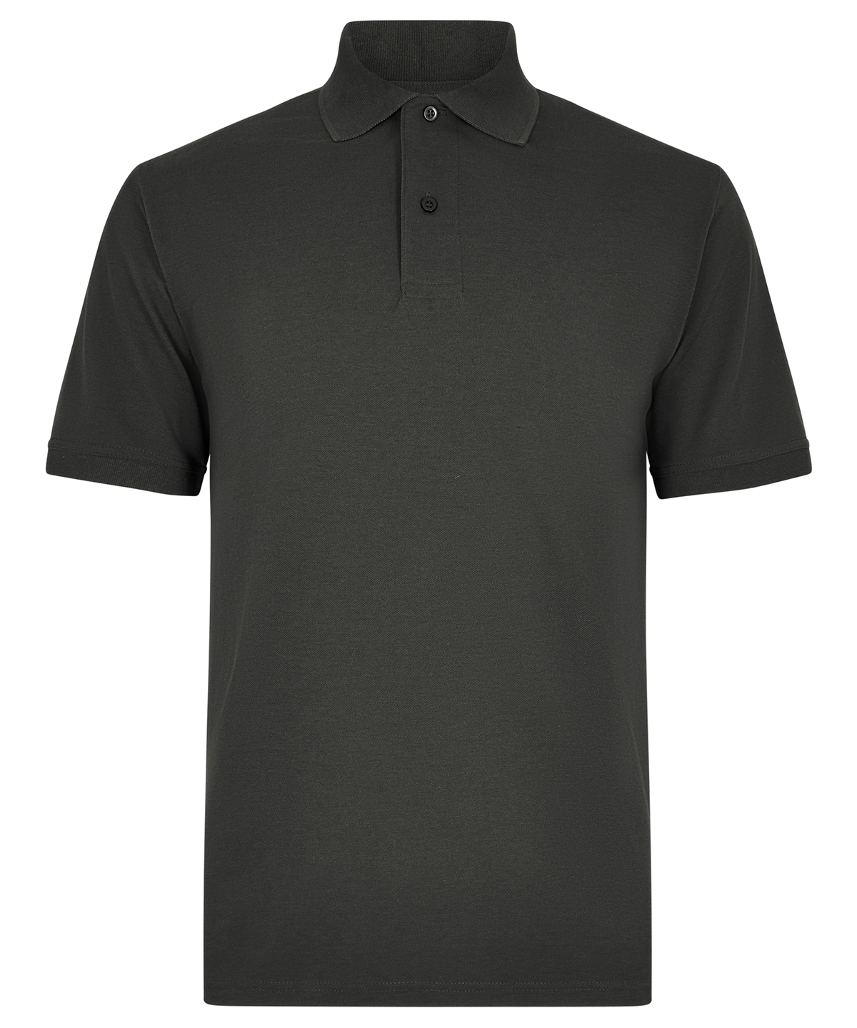 Regular fit recycled Superwash® 60°C polo - Charcoal