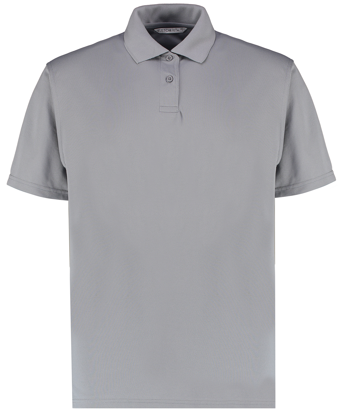 Regular fit Superwash® 60° piqué polo with Cooltex® plus - Heather Grey Solid