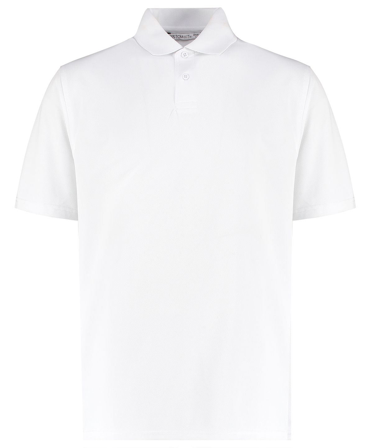 Regular fit Superwash® 60° piqué polo with Cooltex® plus - White