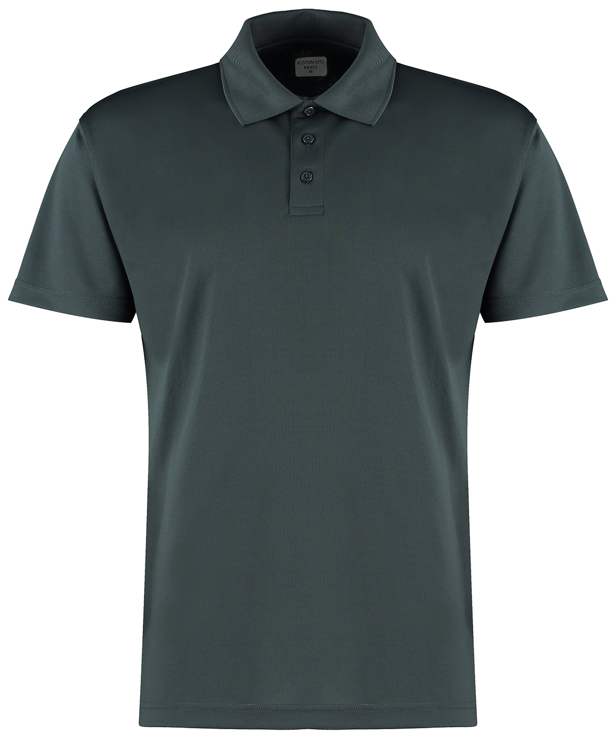 Regular fit micro mesh polo with Cooltex® plus - Graphite