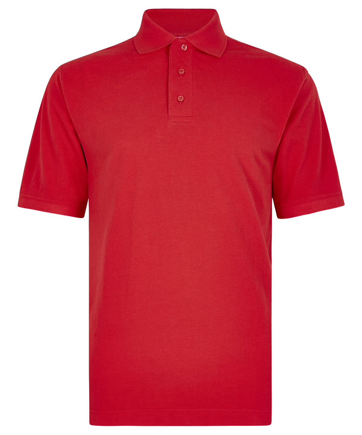 Classic fit cotton Klassic Superwash® 60° polo - Tomato Red