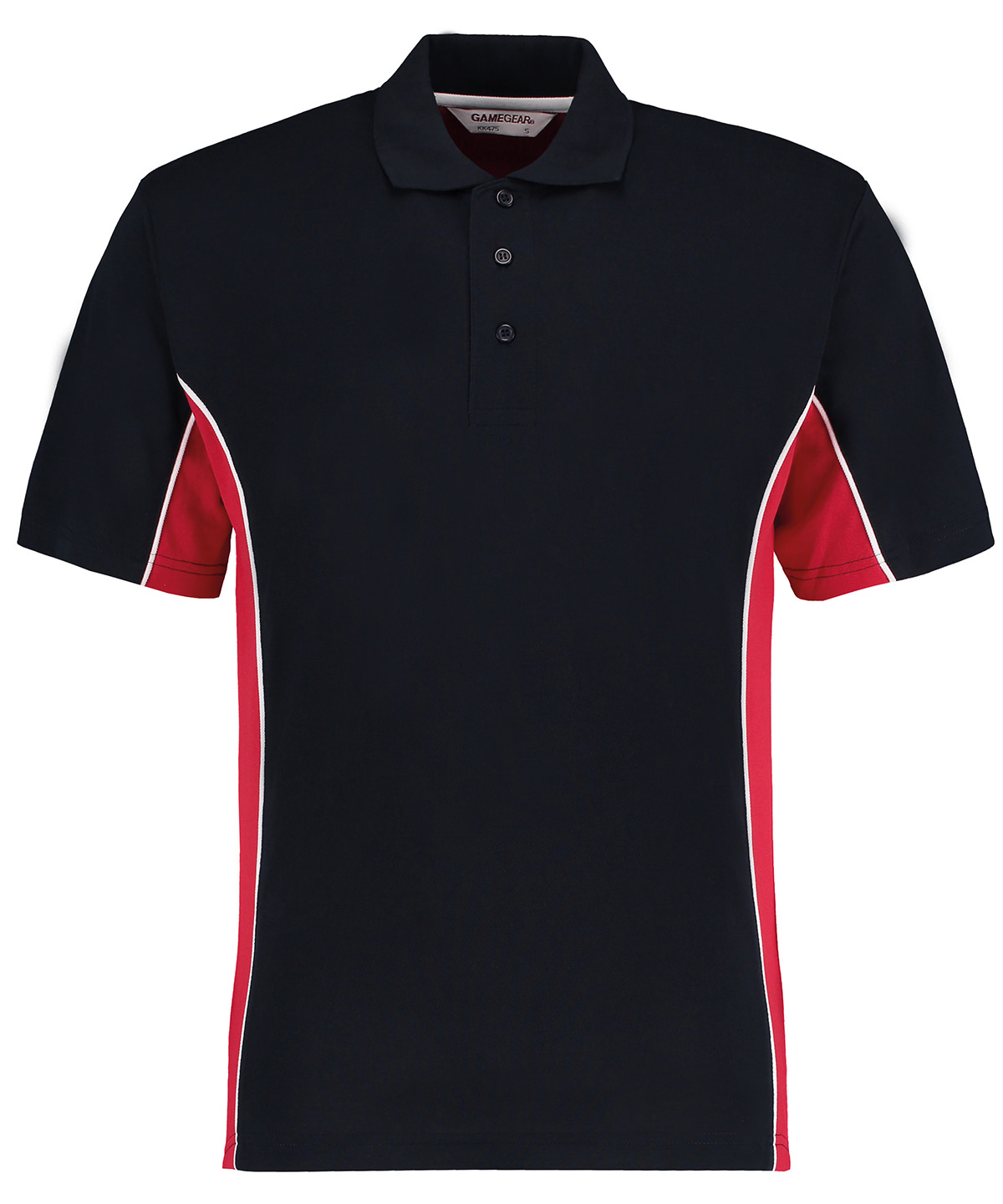 Track polo (classic fit) - Navy/Red/White