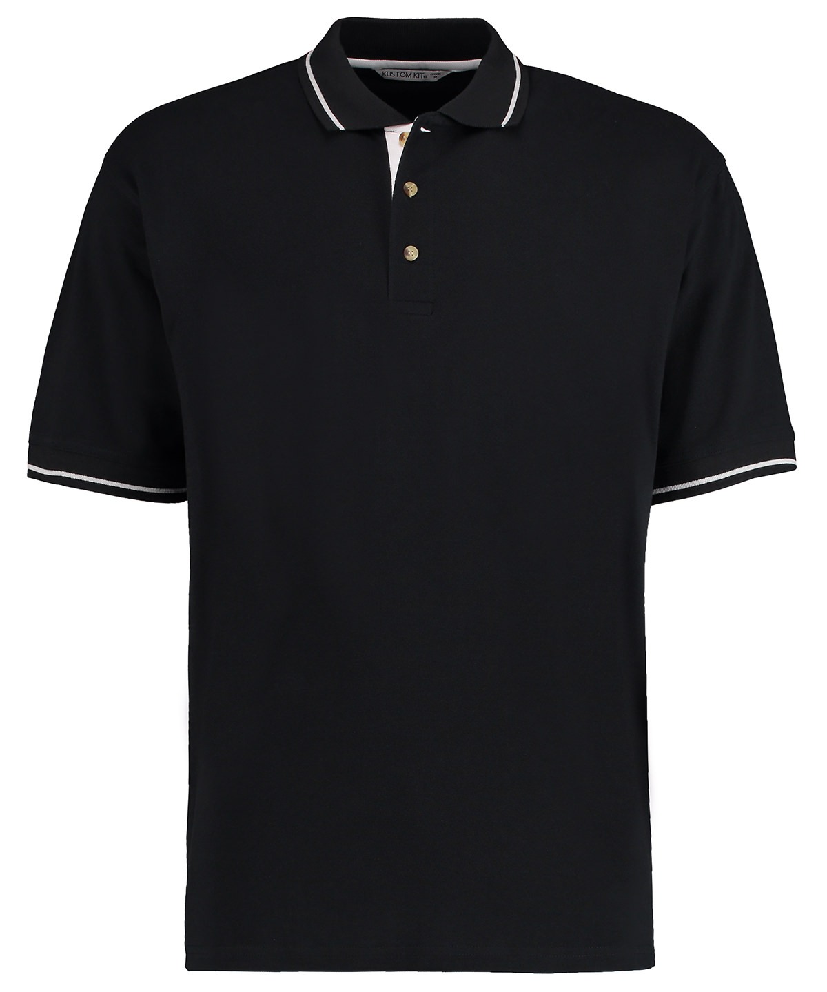 St Mellion polo (classic fit) - Black/White