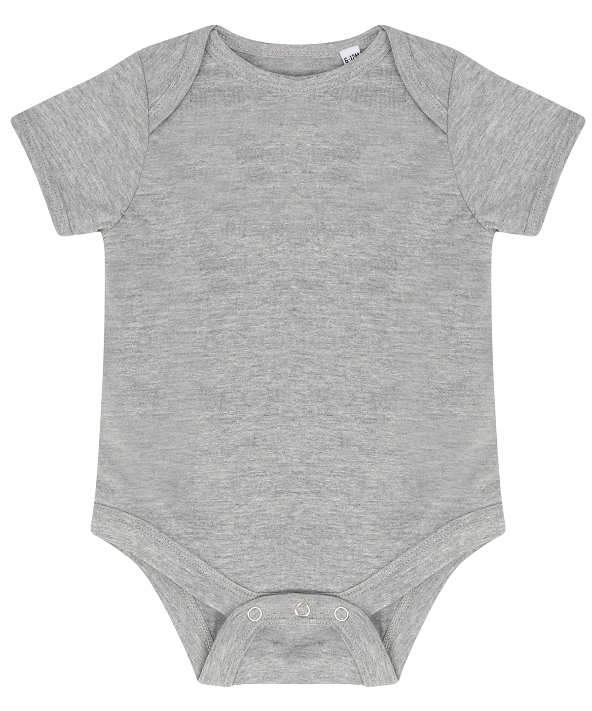 Essential short-sleeved bodysuit - Heather Grey