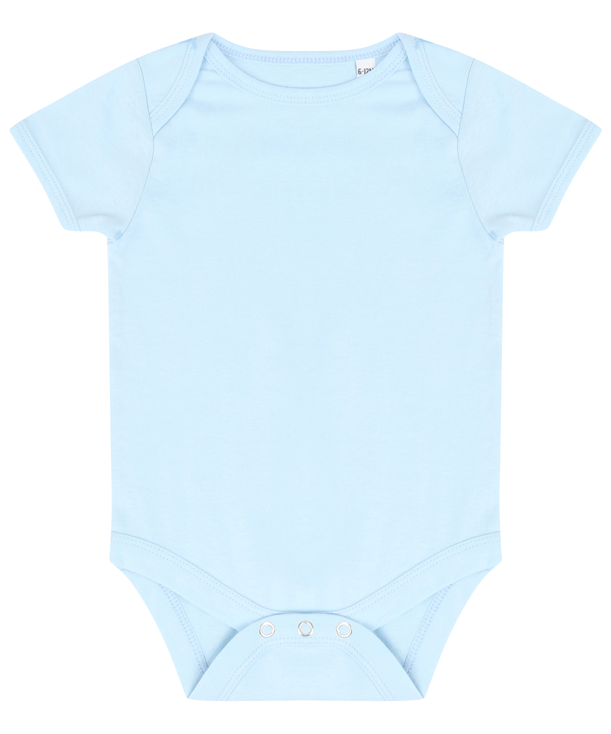 Essential short-sleeved bodysuit - Pale Blue
