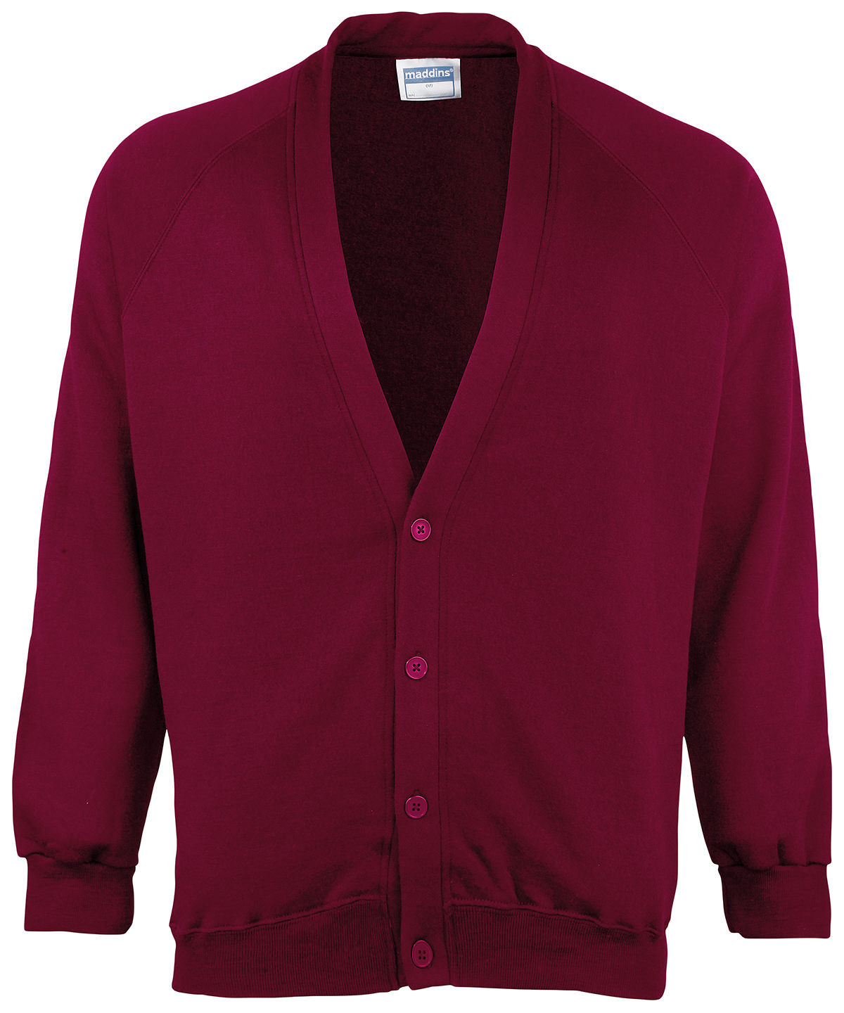 Kids Coloursure™ cardigan - Burgundy
